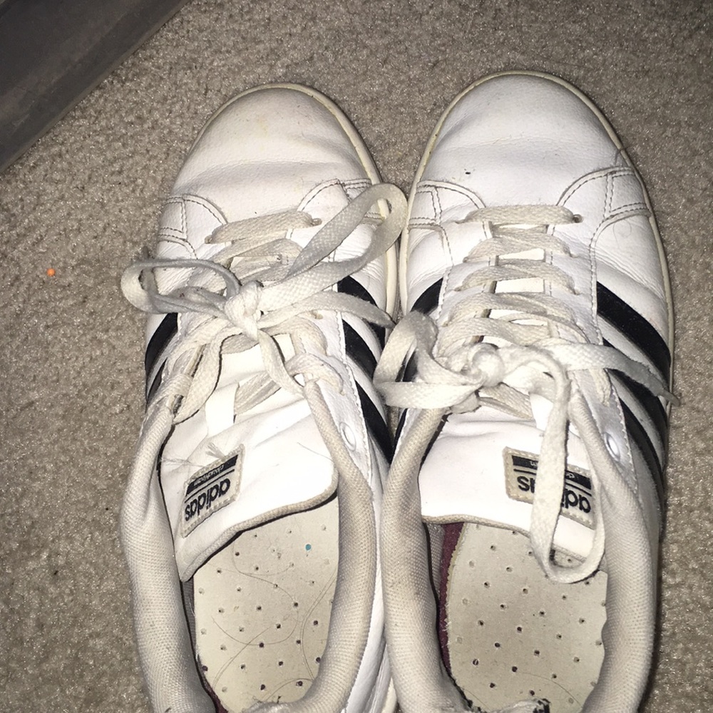 White adidas